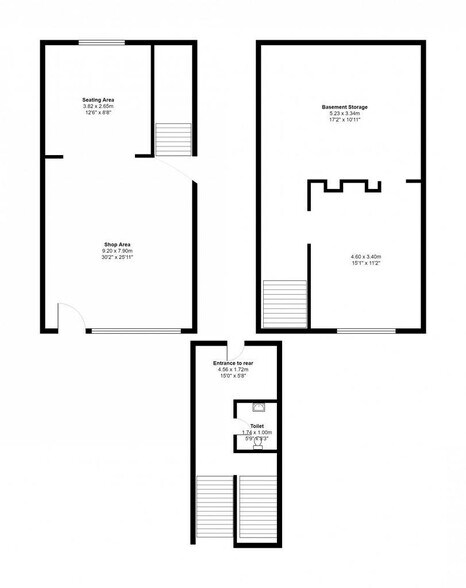 116 Denmark Hl, Londres à louer - Plan d’étage - Image 2 de 4