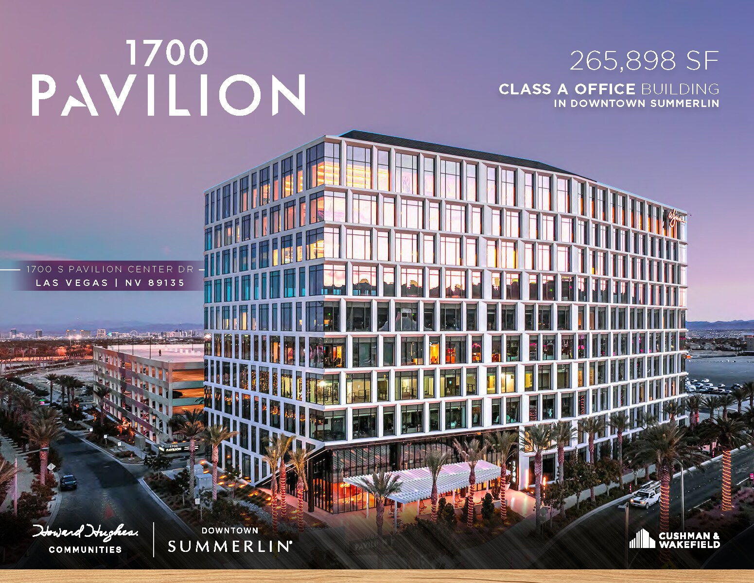 1700 Pavilion, Las Vegas, NV à louer Photo principale- Image 1 de 17
