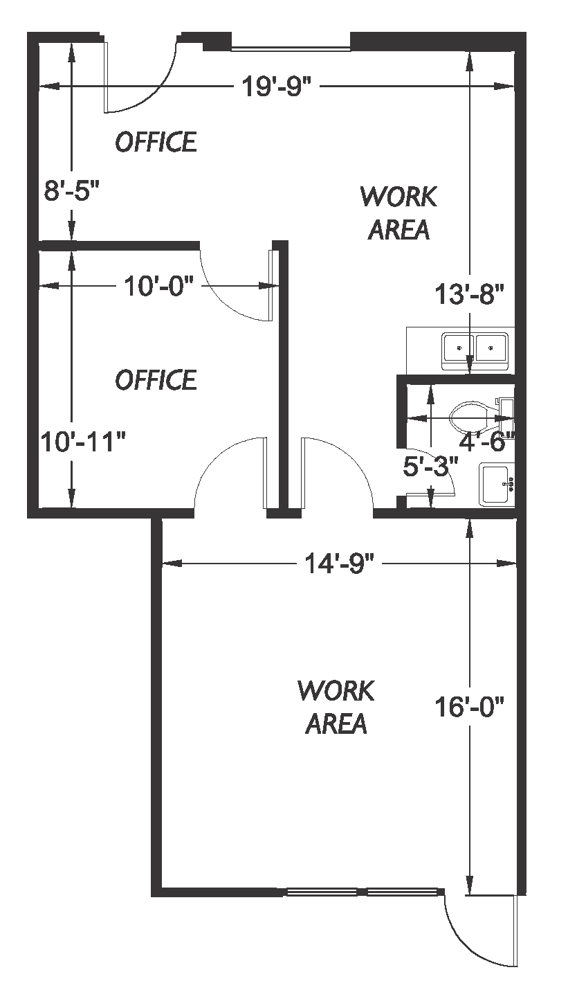 679-699 Strander Blvd, Tukwila, WA à louer Plan d’étage- Image 1 de 1