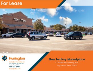 Plus de détails pour 5720-5870 New Territory Blvd, Sugar Land, TX - Bureau/Médical, Commerce de détail à louer