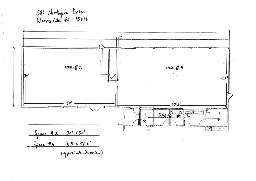 380 Northgate Dr, Warrendale, PA for lease - Floor Plan - Image 2 of 2