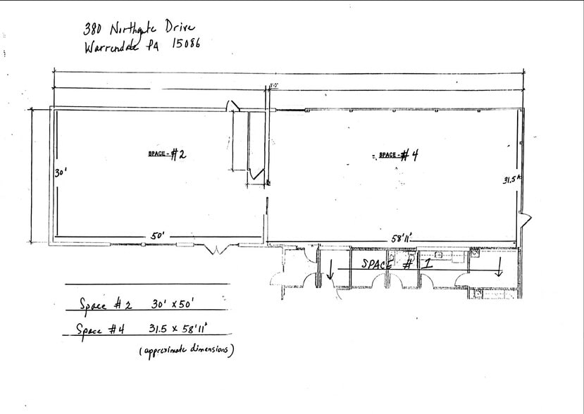 380 Northgate Dr, Warrendale, PA à louer - Plan d’étage - Image 2 de 2