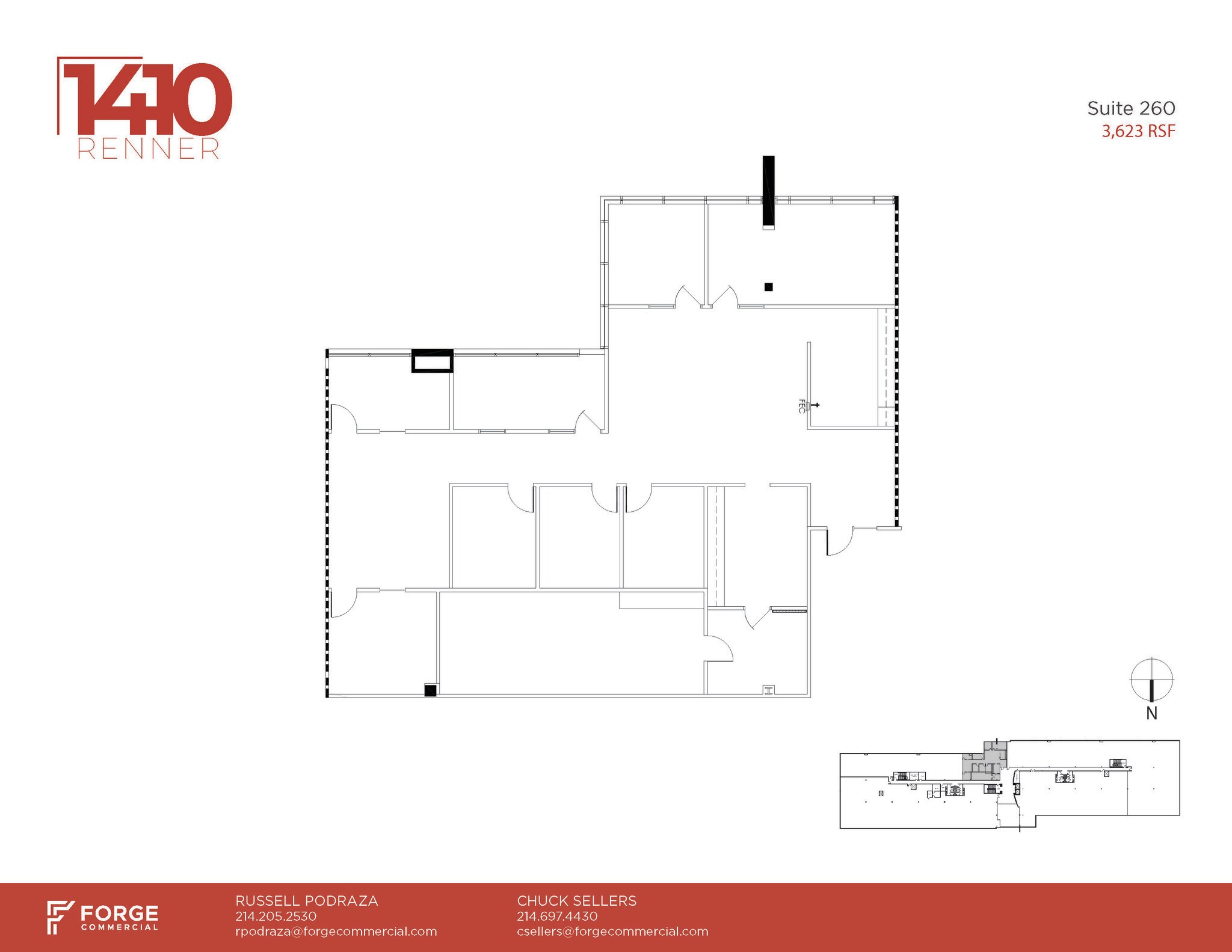 1410 E Renner Rd, Richardson, TX for lease Floor Plan- Image 1 of 6