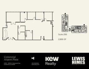 12150-12200 E Briarwood Ave, Centennial, CO à louer Plan de site- Image 1 de 6