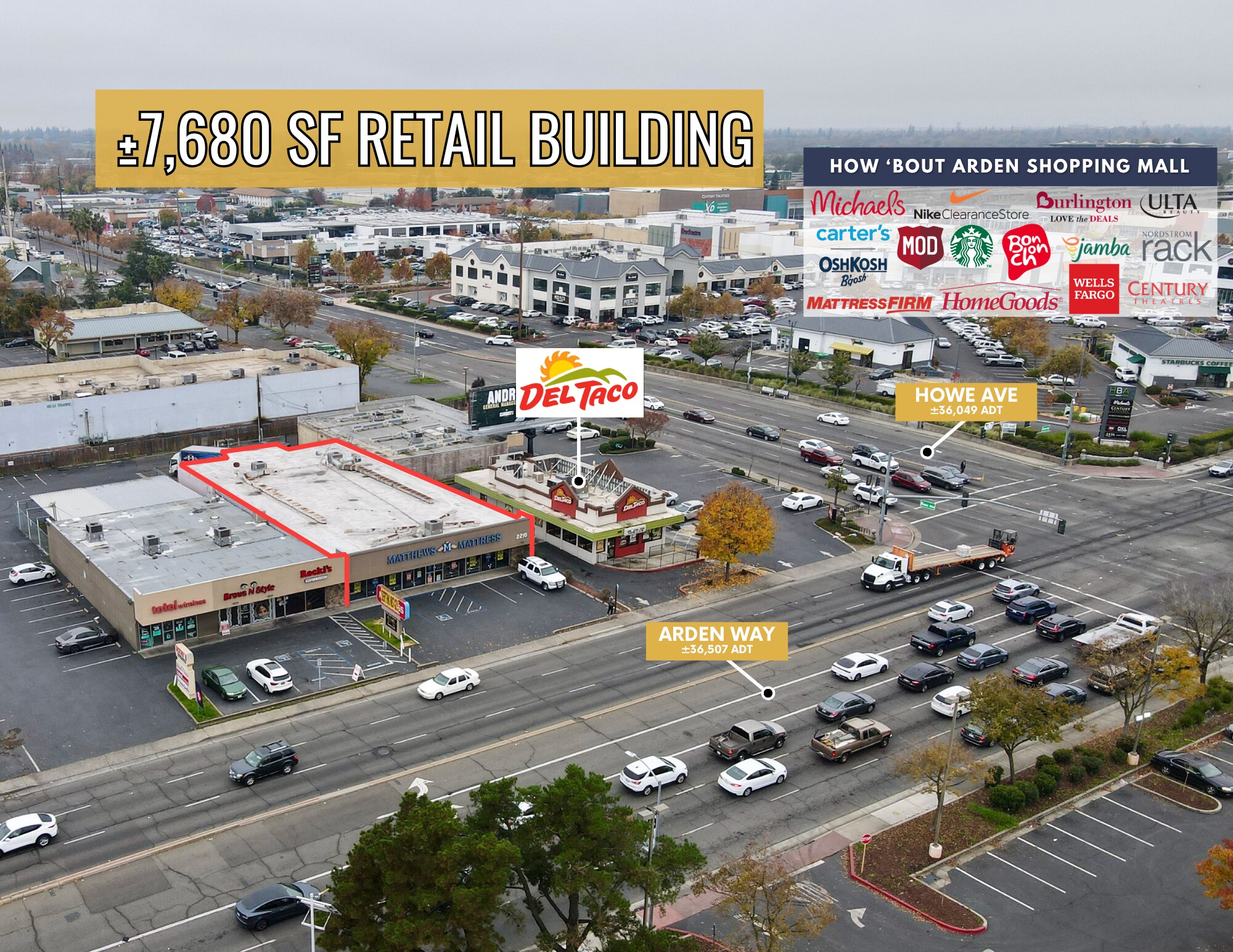 2210 Arden Way, Sacramento, CA à vendre Photo principale- Image 1 de 8