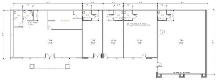 1714-1740 Euclid Ave, San Diego, CA à louer Plan d  tage- Image 1 de 1