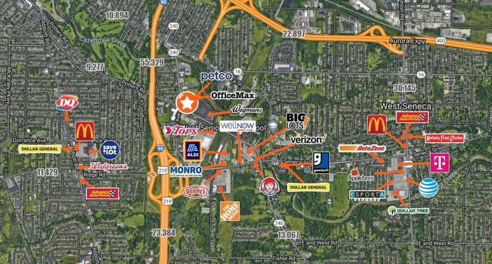 260-276 Orchard Park Rd, West Seneca, NY for sale - Building Photo - Image 3 of 3