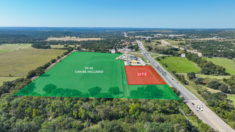 US Highway 67, Glen Rose, TX à vendre - Photo du bâtiment - Image 2 de 2