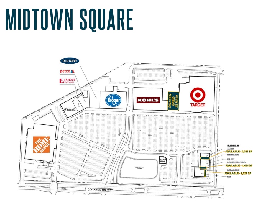 1177-1349 Coolidge Hwy, Troy, MI for lease Floor Plan- Image 1 of 1