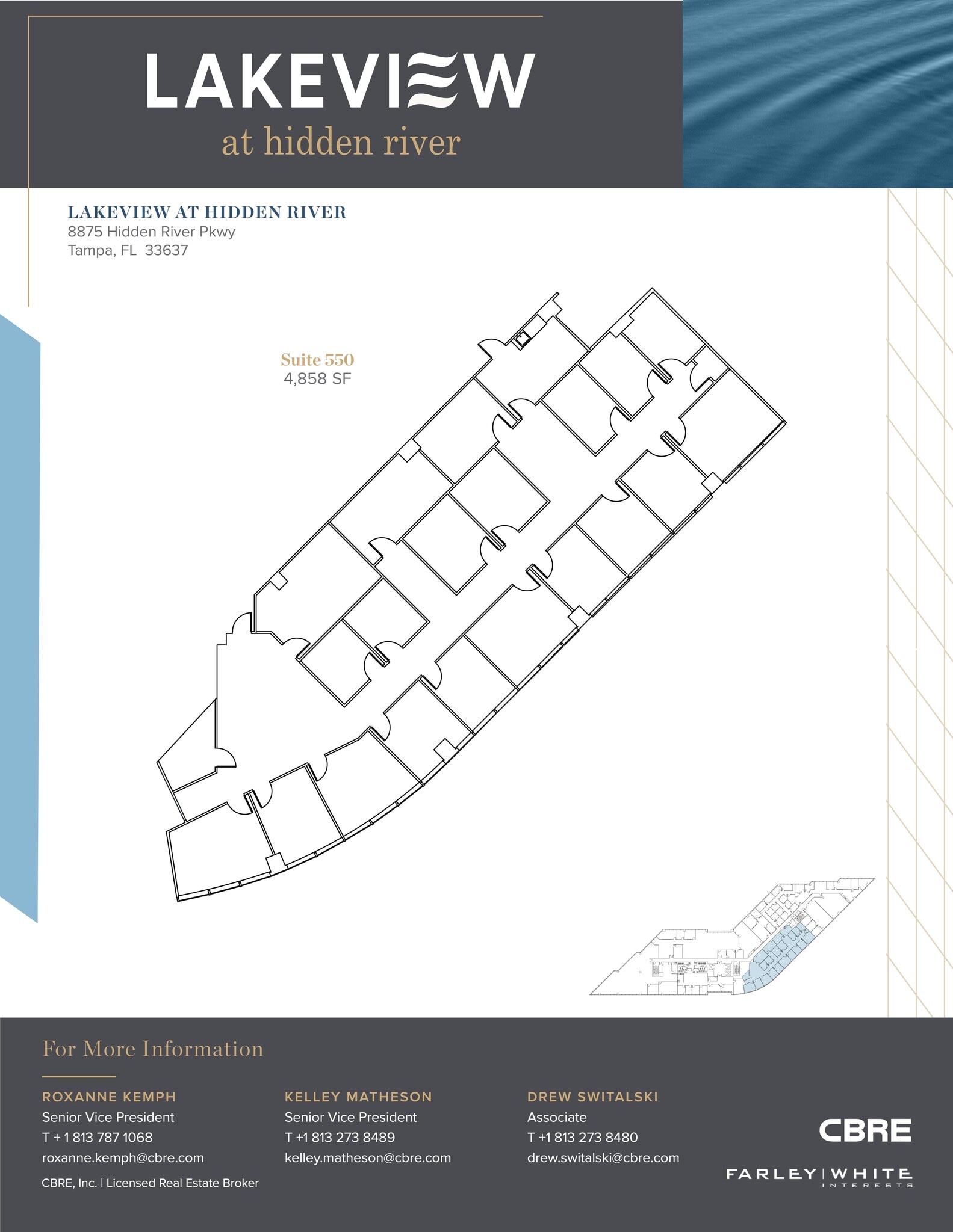 8875 Hidden River Pkwy, Tampa, FL for lease Site Plan- Image 1 of 1