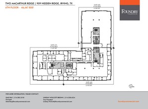 909 Hidden Ridge Dr, Irving, TX for lease Floor Plan- Image 1 of 1