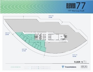 1177 West Loop S, Houston, TX à louer Plan d’étage- Image 1 de 1