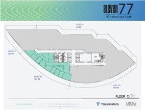 1177 West Loop S, Houston, TX à louer Plan d’étage- Image 1 de 1