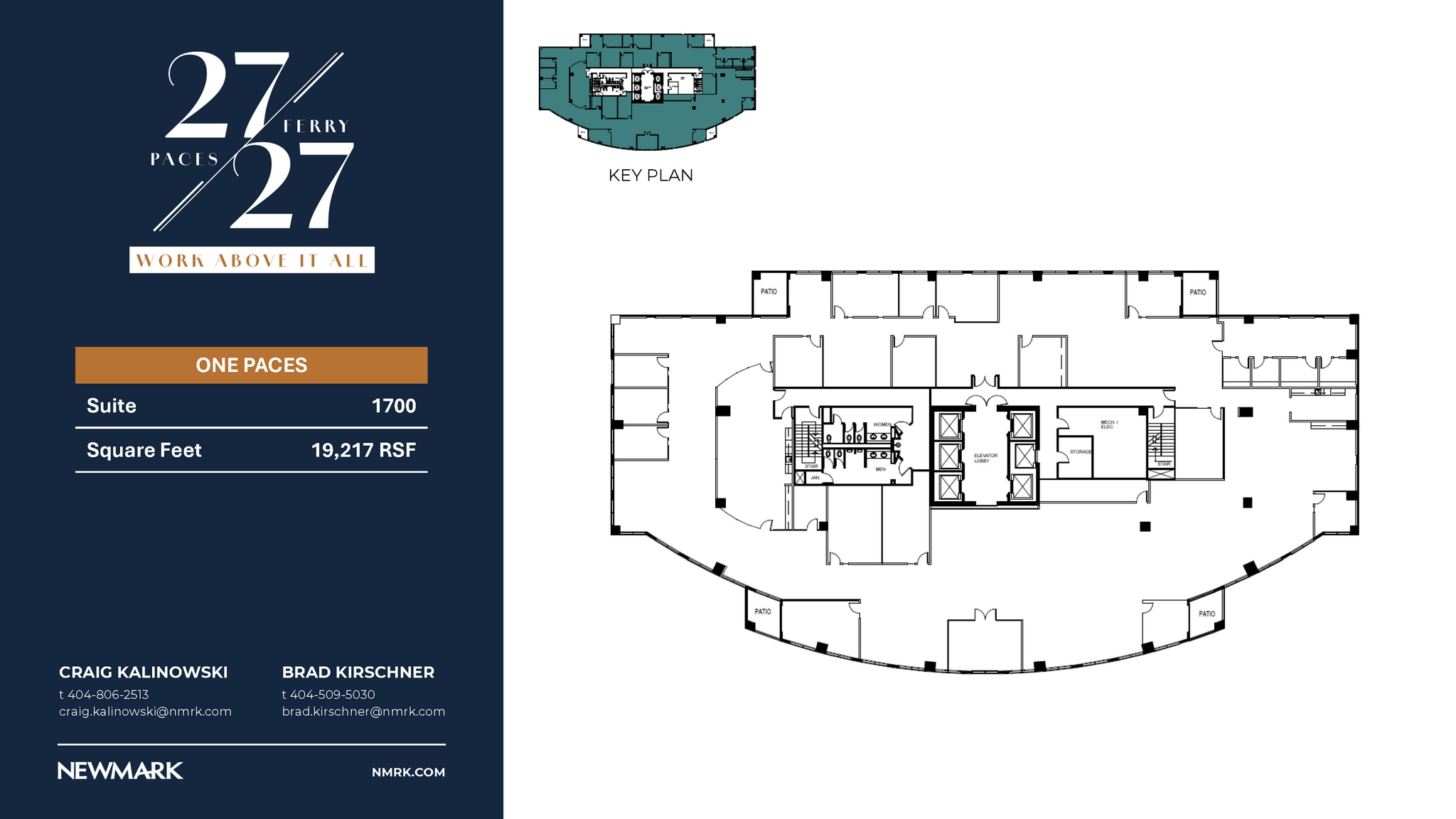 2727 Paces Ferry Rd SE, Atlanta, GA à louer Plan d’étage- Image 1 de 1