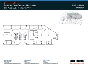 5120 Woodway Dr, Houston, TX à louer Plan de site- Image 1 de 1