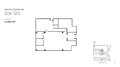 1500 N El Centro Ave, Los Angeles, CA for lease Floor Plan- Image 1 of 1
