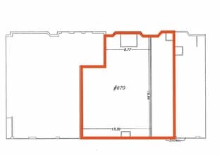 694-750 Montarville, Saint-bruno, QC à louer Plan d’étage- Image 1 de 3