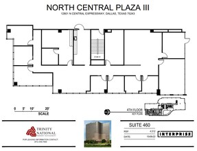 12801 N Central Expy, Dallas, TX for lease Floor Plan- Image 1 of 1