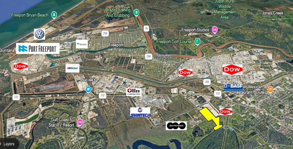 Hwy 227A & 434 Hwy, Freeport, TX à louer - Photo du bâtiment - Image 2 de 2