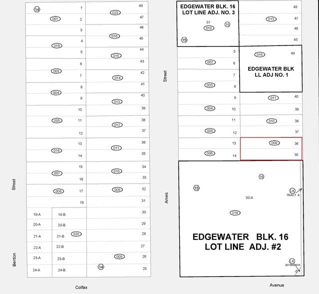 1545-1555 Sheridan Blvd, Lakewood, CO à vendre - Plan cadastral - Image 2 de 2