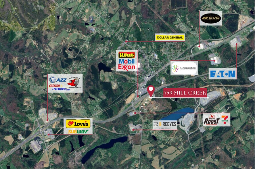 759 Mill Creek Rd, Blacksburg, SC à louer - Photo du bâtiment - Image 2 de 8