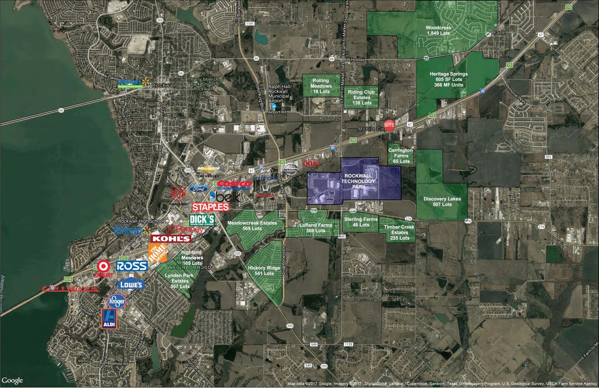 2425 I-30, Rockwall, TX à vendre Photo du bâtiment- Image 1 de 5