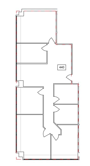 10150 100th St NW, Edmonton, AB à louer Plan d’étage- Image 1 de 1
