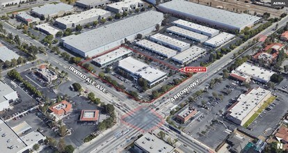 5200 Irwindale Ave, Irwindale, CA - Aérien  Vue de la carte
