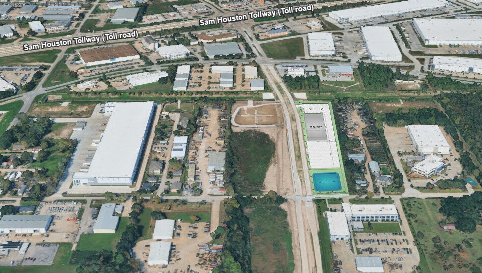 N Gessner & Derrington Rd Bldg 2, Houston, TX for sale - Aerial - Image 3 of 4