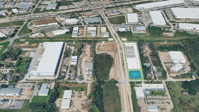 N Gessner & Derrington Rd, Houston, TX - Aerial map view