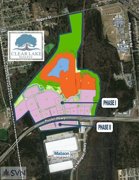 Clear Lake Way, Pooler, GA for sale - Site Plan - Image 1 of 18