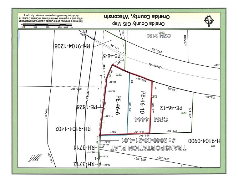2267 Lincoln St, Rhinelander, WI à vendre - Photo du bâtiment - Image 2 de 3