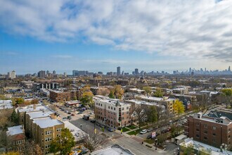 1733-1735 W Lawrence Ave, Chicago, IL - Aerial  map view