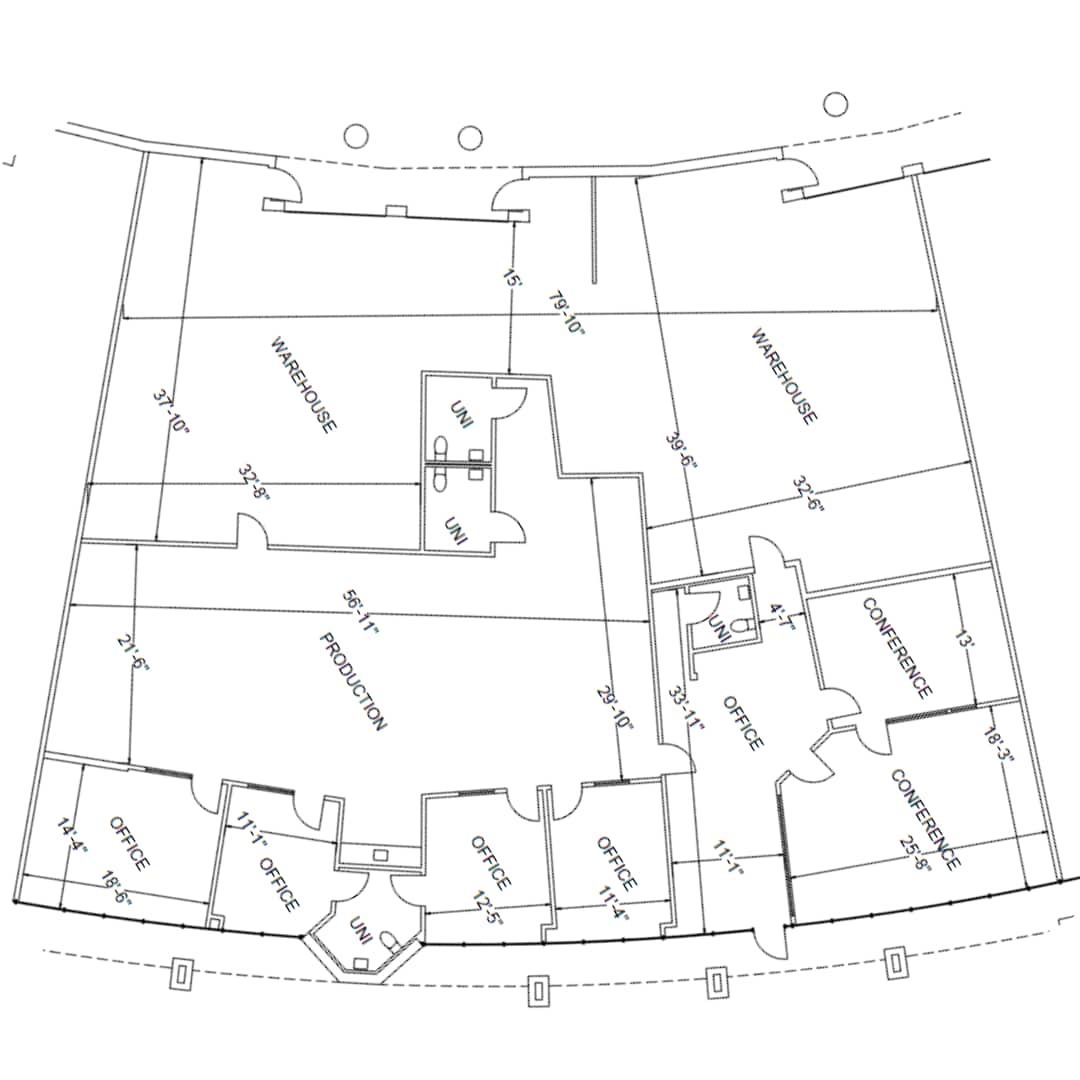 1335 Capital Circle, Marietta, GA à louer Plan d’étage- Image 1 de 1