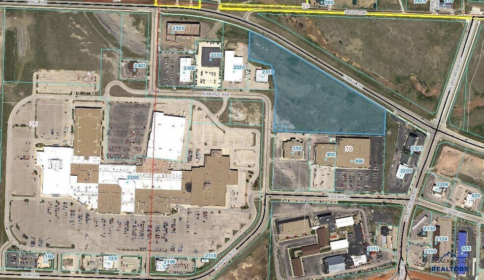 TBD N Mall Dr, Rapid City, SD for sale - Plat Map - Image 2 of 3