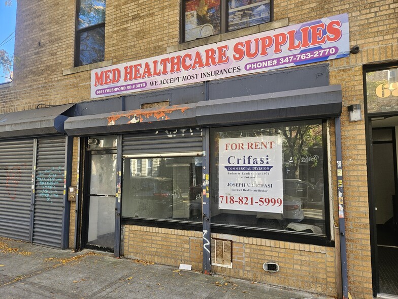 6851 Fresh Pond Rd, Ridgewood, NY for lease - Building Photo - Image 1 of 4