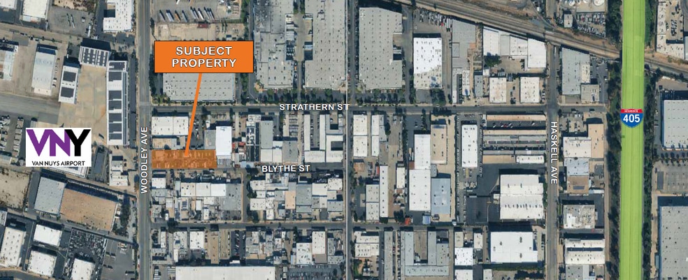 7936 Woodley Ave, Van Nuys, CA for sale - Aerial - Image 2 of 4