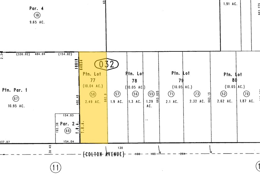 17488 Valley Blvd, Bloomington, CA à vendre - Plan cadastral - Image 2 de 3