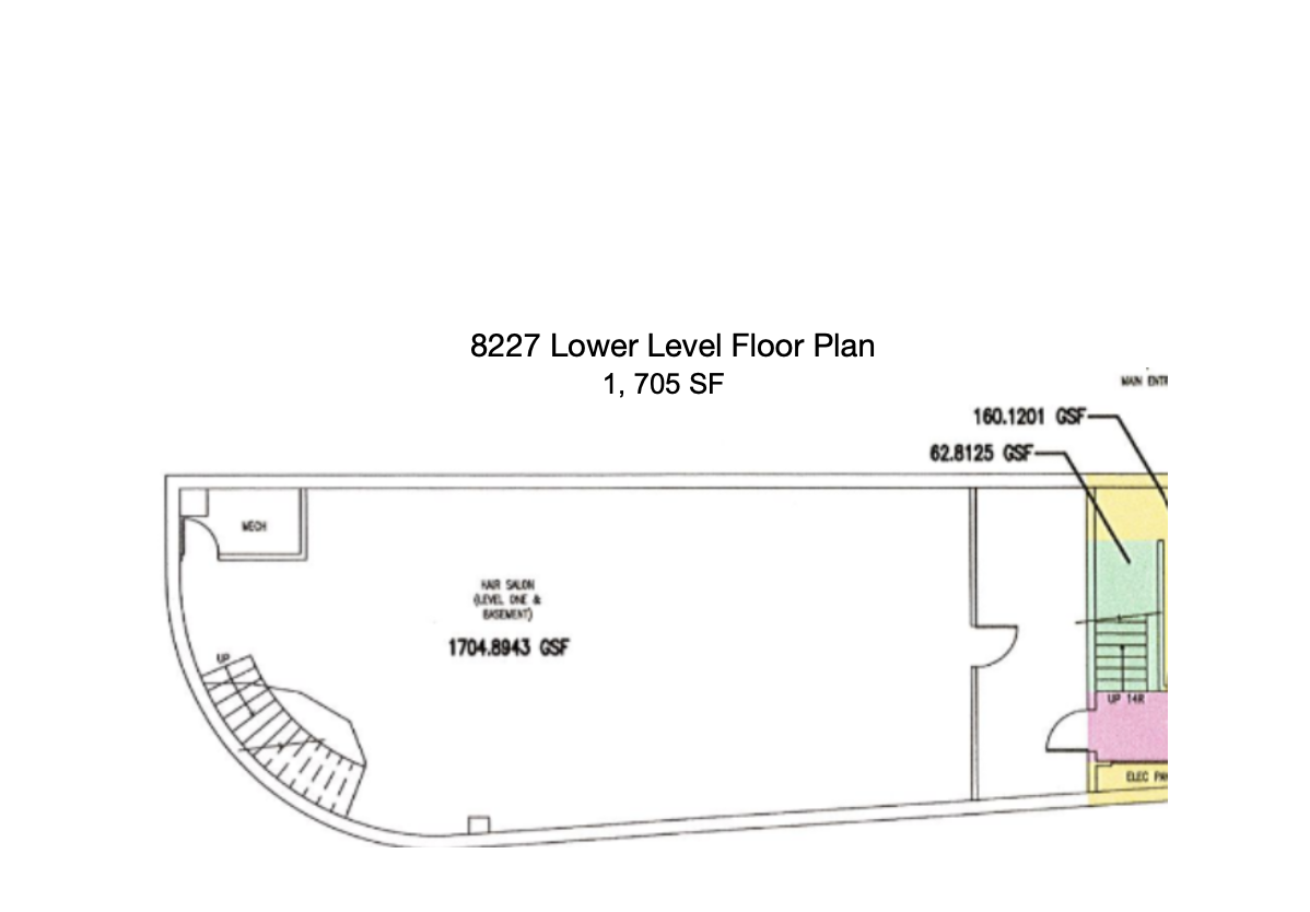 8227 Woodmont Ave, Bethesda, MD for lease Floor Plan- Image 1 of 1