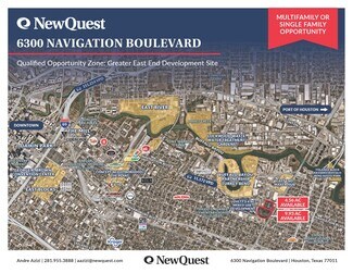 Plus de détails pour 6300 Navigation Blvd, Houston, TX - Terrain à vendre