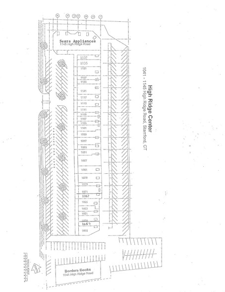 1041-1141 High Ridge Rd, Stamford, CT à vendre - Plan de site - Image 1 de 1