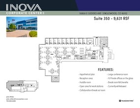 10700 E Geddes Ave, Englewood, CO for lease Floor Plan- Image 1 of 4