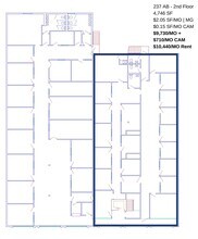 237 N Central Ave, Glendale, CA for lease Floor Plan- Image 2 of 2