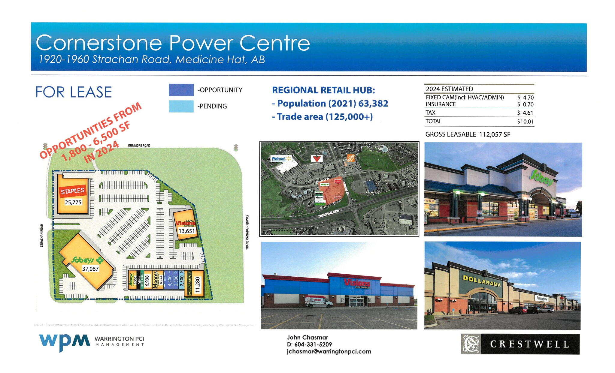 1910-1960 Strachan Rd SE, Medicine Hat, AB for lease Site Plan- Image 1 of 1