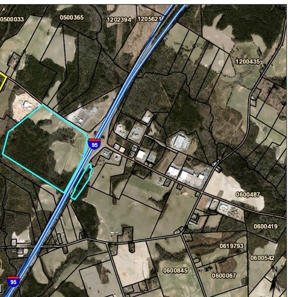 Highway 95, Roanoke Rapids, NC à vendre - Aérien - Image 1 de 2