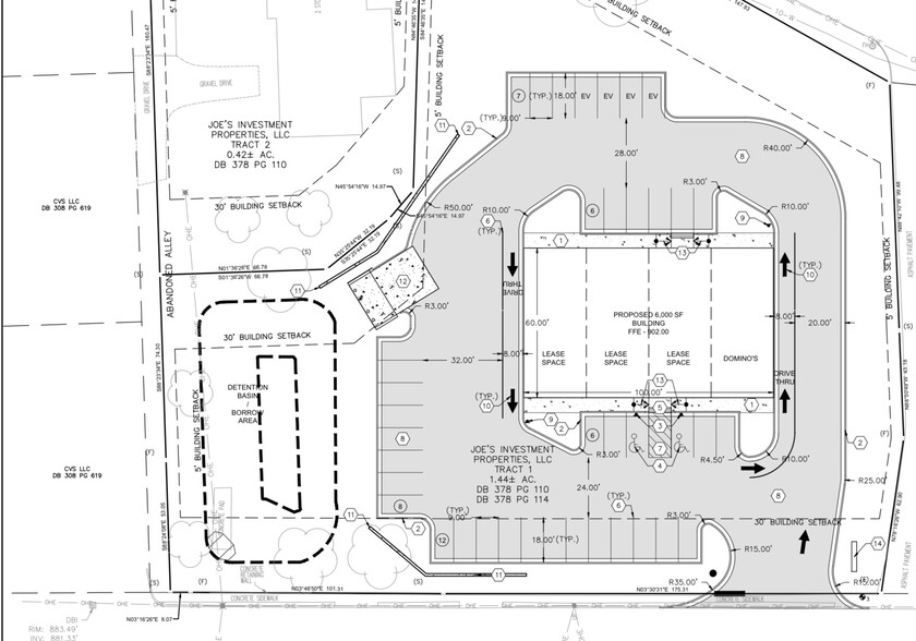 451 S College St, Harrodsburg, KY à louer - Plan cadastral - Image 2 de 4