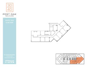 3040 Post Oak Blvd, Houston, TX for lease Floor Plan- Image 1 of 1