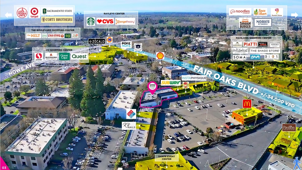 2310 Fair Oaks Blvd, Sacramento, CA for lease - Building Photo - Image 3 of 13