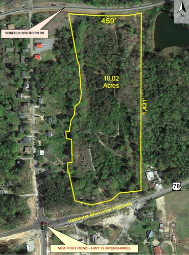 13800 Veterans Memorial Hwy, Winston, GA for sale Aerial- Image 1 of 3