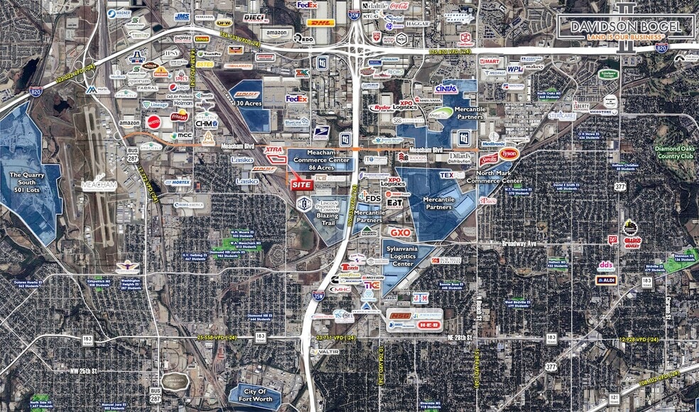 4401 Deen Rd, Fort Worth, TX for lease - Aerial - Image 2 of 2
